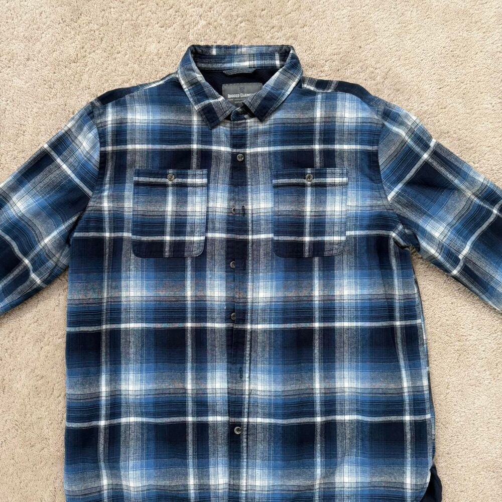 Rugged Elements Men's Blue and Navy Jacket